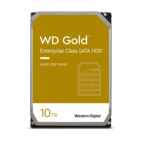 Disque dur SATA de classe entreprise Gold WD 12 To - WD102KRYZ