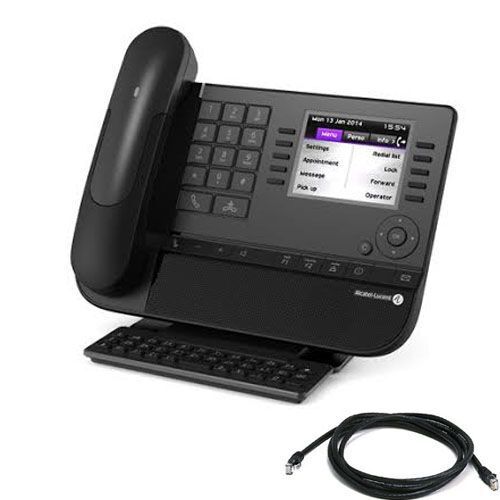 ALCATEL-LUCENT 8068S PREMIUM BLUETOOTH IP DESKPHONE IN BLACK 3MG27206WW