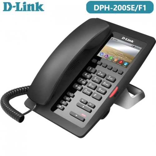 Téléphone IP d'hôtel D-Link DPH-200SE/F1