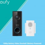 Eufy 1080p Battery Video Doorbell (Battery-Powered)