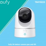 Eufy T8410223 2k indoor camera pan and tilt