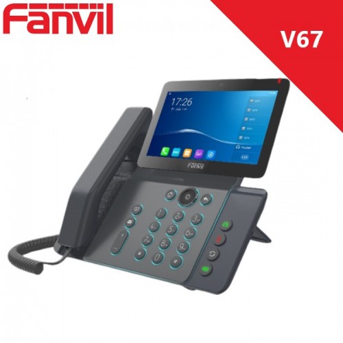 Téléphone vidéo intelligent Android Fanvil V67