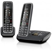 Gigaset C530A DUO Twin Cordless Telephone Black