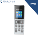 Grandstream DP722 DECT Cordless IP Phone