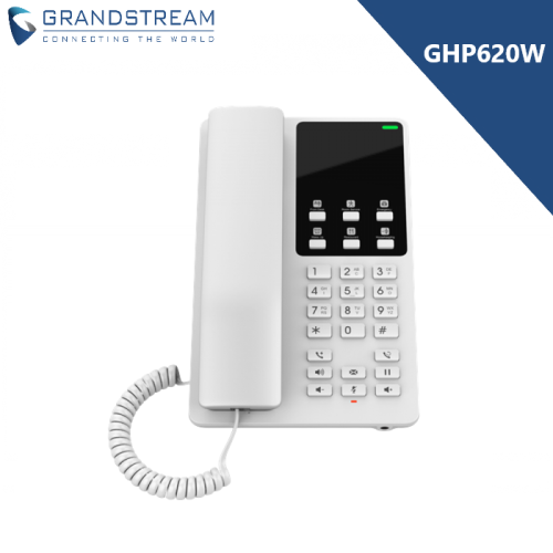 Téléphone d'hôtel compact Grandstream GHP620W