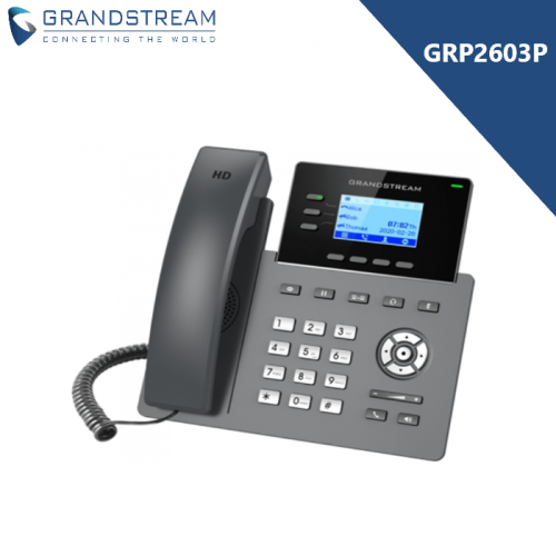 Grandstream GRP2603P 3-Line Essential IP Phone