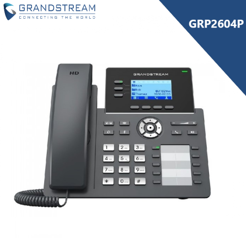 Grandstream GRP2604P 3-Line Essential IP Phone