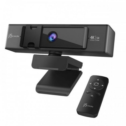 J5 CREATE (JVCU435) 4k Ultra HD Webcam 360 Degree 5x Digital Zoom