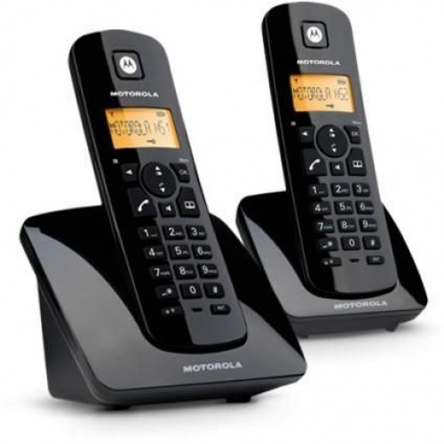 Téléphone sans fil Motorola C402 Twin noir