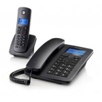 Motorola C4201 COMBO Corded And Cordless Telephone Black