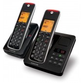 Motorola CD212 TWIN Cordless Telephone Black