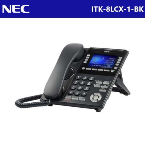 Téléphone IP NEC ITK-8LCX-1 BK