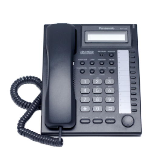 Systèmes téléphoniques Panasonic KX-T7665X (noir)