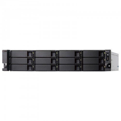 QNAP TS-H1283XU-RP-E2236-32G QuTS Hero Edition TS-h1283XU-RP حاوية NAS ذات 12 فتحة