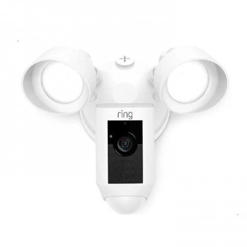 Ring 8SF1P7-WEU0 Floodlight Camera, Motion Detector - White