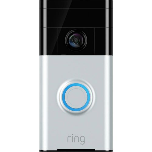Ring 8VR1SZ-SME0 Video Doorbell Satin Nickel Gen 2