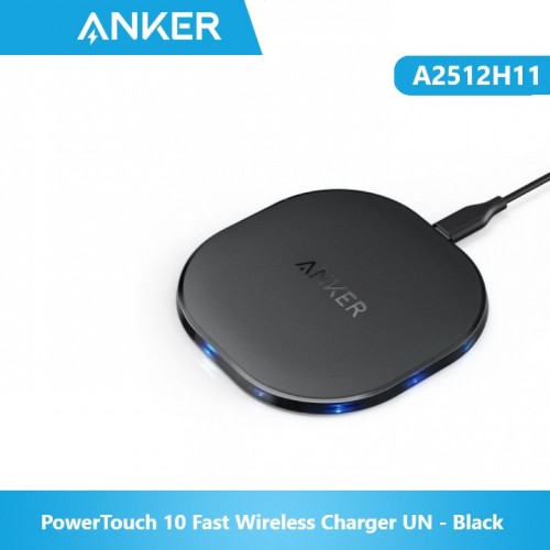 Anker A2512H11 PowerTouch 10 Chargeur sans fil rapide UN - Noir (Pack de 1)