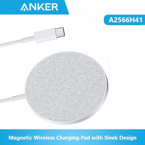 Anker A2566H41 Tapis de chargement magnétique sans fil au design élégant