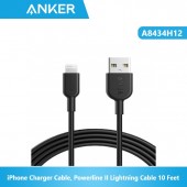Anker A8434H12 iPhone Charger Cable, Powerline II Lightning Cable 10 Feet