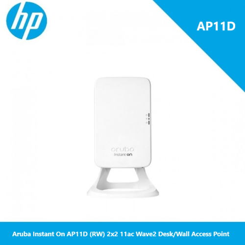 Aruba Instant On AP11D (RW) 2x2 11ac Wave2 Desk/Wall Access Point