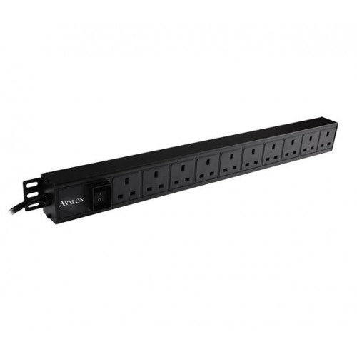 Avalon (AN-10WPDU13UK) POWER DISTRIBUTION UNIT (PDU) 10 WAY UK TYPE