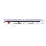Avalon (AN-6WPDU13UK-BR-V) 6 Way PDU UK Type with 13A Circuit Breaker and 3 Mtr UK Type Power Cord