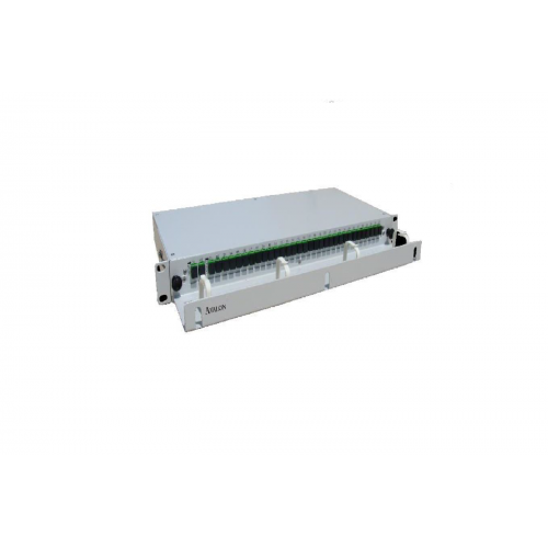 Avalon (AN-FOS-1x32-LC/APC) Fibre optique, panneau répartiteur, coulissant 19 pouces, PLC 1U