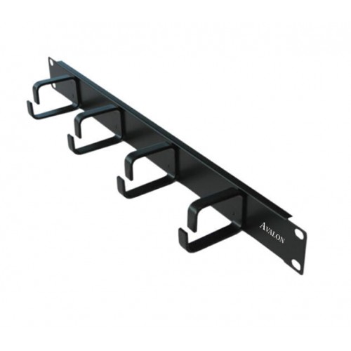 Avalon (AN-HCM-5D) GESTIONNAIRE DE CÂBLES HORIZONTAL AVEC ANNEAUX