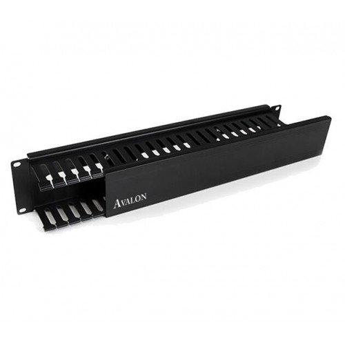 Avalon (AN-2UHCM-C) 2U Horizontal Cable Manager with Cover