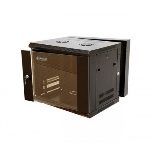 Avalon (AN-WM6U600X550) 6U X 600(W) X 550(D)-WALL MOUNT -DOUBLE SECTION CABINET + FAN