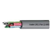 Avalon (AN3P-AV22GY-305MT-LSZH) 3 Pair, 22 AWG, PO, Individual Foil, CMG-LS, LSZH - Audio, Control & Instrument Cable