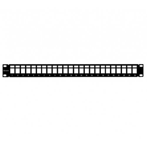 Avalon (ANC6AUPP-24) PANNEAU DE brassage vierge CAT.6A 24 ports