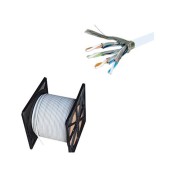 Avalon (ANC6SFTPGY23-305MT-LSZH) CAT6 SFTP - 23 AWG - PVC Cable Roll - 305 Meters - Grey Colour
