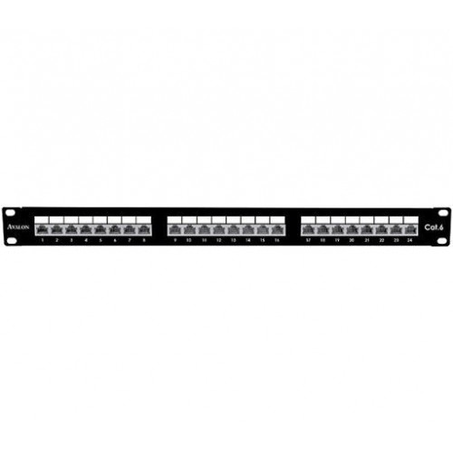 Avalon (ANC6SPP-24) CAT.6 SHIELDED 24 PORT PATCH PANEL