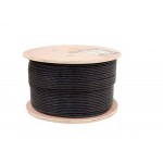 Avalon (ANC6UPGY23-305MT-PE) CAT.6 UTP Cable Roll -305 Meters - Black