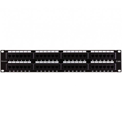 Avalon (ANC6UPP-48) CAT.6 UNSHIELDED 48 PORT PATCH PANEL