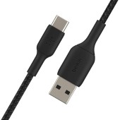 Belkin BOOST CHARGE USB-C to USB-A Braided Cable 2Meters - USB C Fast Charging and Sync Cable
