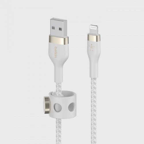 Belkin CAA010bt-1M-WH USB-A Cable with Lightning Connector white