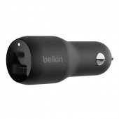 Belkin CCB004bt-BK 37W Dual USB PD PPS Universal Car Charger