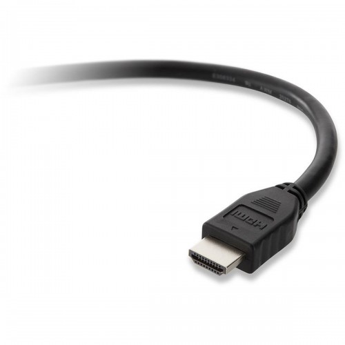 Belkin BL-CBL-HDMI-BLK-3M HDMI Standard Audio Video Cable 4K/Ultra HD Compatible 3M - Black - F3Y017BT3M-BLK
