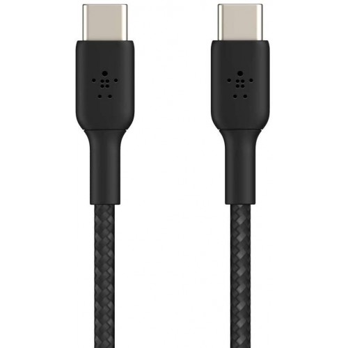 BELKIN PREMIUM BRAIDED 2.0 C-C CABLE 1M, BLACK