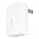 Belkin WCA003my-WH WALL CHARGER 20W PD USB-C Home Charger