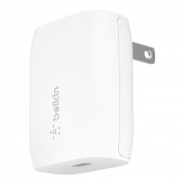 Belkin WCA003my-WH WALL CHARGER 20W PD USB-C Home Charger