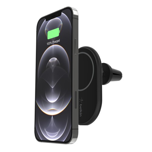 Belkin Car Charger BL-CC-Msafe-10W-Blk Magnetic Wireless - WIC004btBK-NC