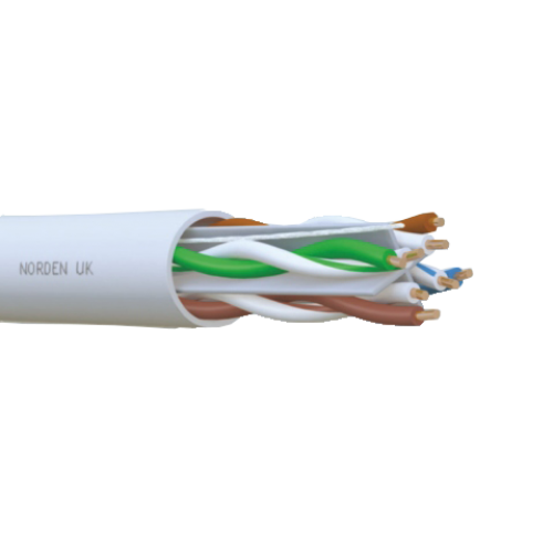 Category 6A U/UTP 4 Pair PVC Cable