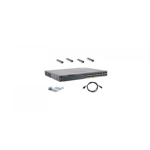 Cisco Catalyst 2960X-24TD-L switch - 24 ports - managed - desktop, rack-mountable