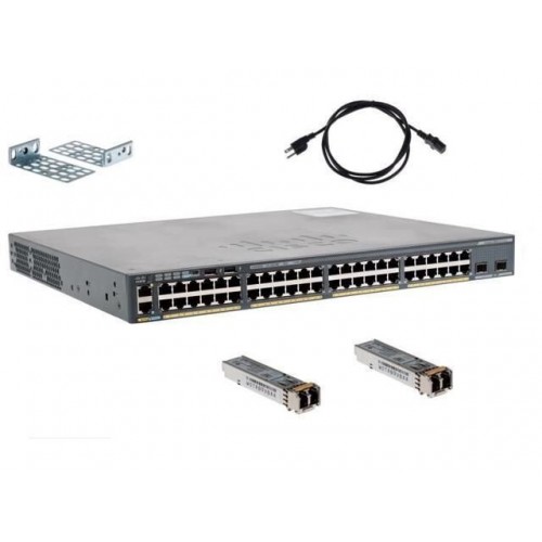 Cisco Catalyst 2960X-48FPD-L switch - 48 ports - Managed - desktop, rack-mountable