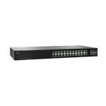 Cisco SF112-24 Unmanaged Small Business Switch, 24 Port/2 Combo Mini-GBIC Slots