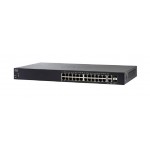 Cisco (SF250-24P-K9-NA) SF250-24P Smart Switch, 24 Port 10/100, PoE