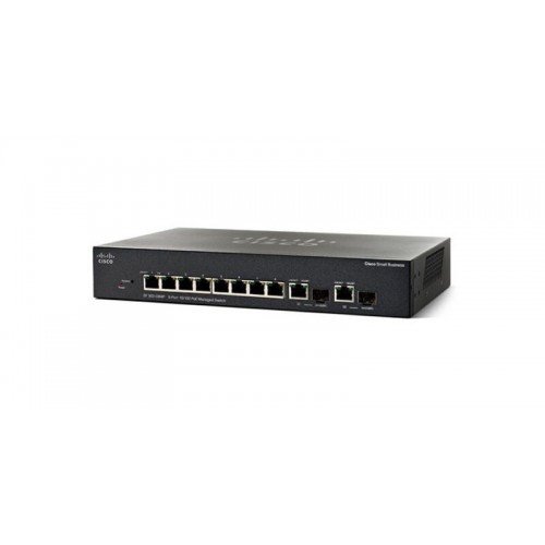 Cisco SF302-08MPP 8-Port 10/100 Max PoE+ Managed Switch
